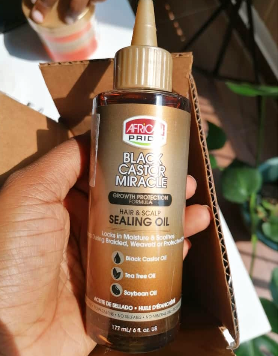 aceite african pride black castor oil hair scalp sealing oil 177ml comprar tienda onlineshoppingcenterg colombia centro de compras en linea